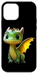 Coque pour iPhone 12 mini Dragon Petit Bébé Vert Dragon Doux Dragons