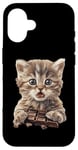 iPhone 16 Cat Chocolate Case