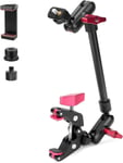 Bras Magique 34 cm/13"" avec Super Clamp, Flexible à 360° pour Appareil Photo, Bureau et Pince, Support de Téléphone, Support de Bras Articulé avec vis 1/4"" pour Appareil Photo, Webcam