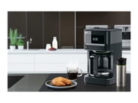 Braun Kf 7020, Malet Kaffe, Testvinder I Tænk  1000 W, Sort