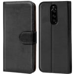 Protective Case For Sony Xperia 1 Phone Flip Cover Book Slim Flip Case