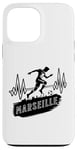 Coque pour iPhone 13 Pro Max Cadeau Supporter Marseille Foot marseillais