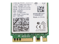 Intel 9260NGW - Nätverksadapter - M.2 Card - Bluetooth, 802.11 - FRU - för IdeaCentre AIO 3 22IMB05 ThinkCentre M70 M75 M75q Gen 2 M75s Gen 2 V50t-13