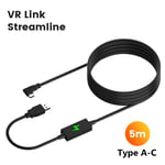 Câble De Casque De Réalité Virtuelle Lien Streaming Avec Ports Type A-C Compatible Quest 2/Pico4/Neo3/Meta Quest Pro