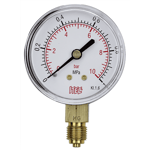 E.M.S Manometer 0-10 bar 50 mm ned