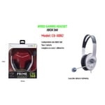 Trade Shop - Casque De Jeu Compatible X-box 360 Microphone Filaire Maxtech Cu-xb02