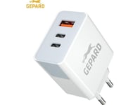 Cheetah Gepard Nätladdare Pd 40W 2X Usb-C + Usb-A