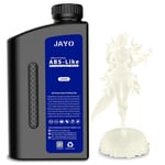 Résine pour Imprimante 3D 1KG, ABS-Like Resin 405nm UV Standard Rapid pour Impression 3D 4K/6K/8K LCD/DLP/SLA, Non Cassant, Haute Précision, Faible Odeur, Transparent 1000g