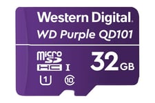 WD Purple SC QD101 WDD032G1P0C - flash-minneskort - 32 GB - microSDHC