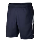 Nike M Nkct Dry Short 9In Shorts de Sport Homme Obsidian/White/(White) FR: XL (Taille Fabricant: XL)