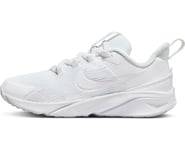 Nike Star Runner 4 Nn (PS) Young Athletes Shoe, White/White-White-Pure Platinum, 31.5 EU