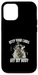 Coque pour iPhone 12/12 Pro Statue Keep Your Laws Off My Body (ne Mettez Pas Vos Lois