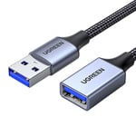 Ugreen USB-A skjøtekabel hann til hunn, 5GB/s, 2m