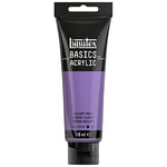 LIQUITEX 8870053 Basics Acrylic Paint, Brilliant Purple, 118 ml Tube