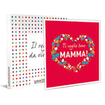 Smartbox Ti Voglio Bene Mamma Coffret Femme, idées Cadeau, 1 séjour de 1 Nuit ou 1 dîner ou 1 Pause Bien-être ou 1 activité Sportive pour 1 ou 2 Personnes Mixte, Multicolore