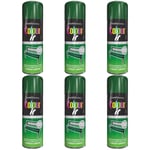 6X Forest Green Gloss Spray Paint Aerosol Auto Car Lacquer Wood Metal 400ml