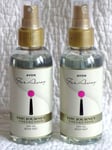 AVON ~ 2 x FAR AWAY ~ PERFUMED DRY OIL SILKY BODY MISTS 150ml each ~ *BRAND NEW*