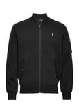 Polo Ralph Lauren Double-Knit Bomber Jacket Svart