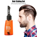 100ml Men Hair Styling Gel Oil Head Hair Cream With Wide Tooth Comb