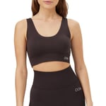 Drop Of Mindfulness Flow Seamless Bra, L, Mörkbrun
