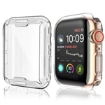 Case för Apple Watch Ultar 2 49mm Full TPU bumper Cover iwatch series 9 8 7 6 SE 45mm 41mm 44mm 40mm 42mm 38mm Transparent Ultra 1 2 49mm