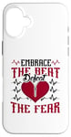 iPhone 16 Plus Embrace The Beat Defeat The Fear - Open Heart Surgery Case