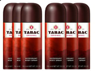 Tabac Original Deodorant Spray 150 ml x 6