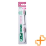 G.U.M. SONIC SENSITIVE Electric Toothbrush Replacement Heads 2 Pcs.