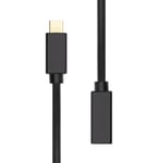 ProXtend USB-C Extension Black 1M