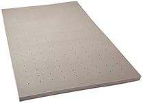 LUCID 3 pouces Surmatelas en mousse viscoélastique charbon de bambou - Queen