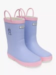 Roarsome Kids' Sparkle Unicorn Wellington Boots, Light Purple