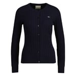 GANT Stretch Cotton Cable Cardigan Dam