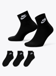 Nike Ankle Essential Socks 3pk - adult - female