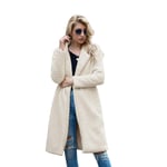 BALALALA Manteau Femme Casual Chaud Peluche Oversize Manches Longues Veste Cardigan Bouton Blouson Devant Ouvert Poches Coton Outwear Automne Hiver