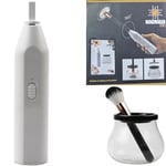 Makeup Brush Cleaner and Dryer Machine - Wash and Dry in Seconds; Automatic Electric Brush Cleaner for Makeup Residue; Fits Most Cosmetic Brushes;