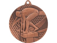 Triumph - Bronze Medal - Swimming - Steel Medal (Mmc7450/B)