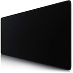 Titanwolf XXL Tapis de Souris Complet pour Jeux de Vitesse Noir 900 x 400 mm XXL Tapis de Souris de Grande Taille Améliore la précision et la Vitesse Prise en Main Stable sur Surfaces Lisses