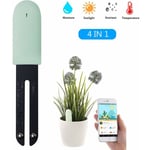 Shining House - Détecteur d'humidité Testeur de soins des fleurs de capteur de plante, moniteur de plante intelligent, capteur de plante Bluetooth 4