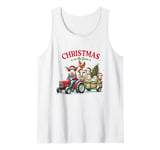 Christmas On The Farm Xmas Christmas Tank Top