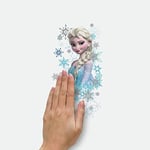 Sticker Géant Repositionnable Disney la Reine des Neiges Palais de Glace avec Anna et Elsa, 5.08 cm. 5.08 cm by 41.91 cm. 98.552 cm, Bleu