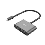 Unitek Adaptateur USB-C vers VGA/HDMI V1168A