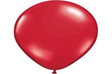 Folat-Ballons Rouge Rubis-100 pièces, 08086