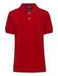 Ralph Lauren Kids The Iconic Mesh Polo Shirt Röd