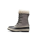 Sorel Femme Winter Carnival Boot WP Bottes de Neige imperméables, Quarry/Black Collection 2024/2025, 42 EU