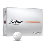 Titleist Pro V1x Golfball Golfshopen.no Logo Hvit