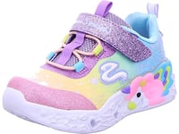 Skechers Garçon Fille Unicorn Charmer Twilight Dream Basket, Violet, 24 EU