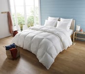 DODO | Couette Percale Coton Premium Tempérée 220x240 | pour lit 2 Personnes | Couette Nuage de Douceur | Anti-acariens et Gonflant | Fabriqué en France | Lavable en Machine à 40°c