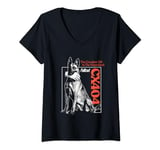 Womens Fallout TV Series CX404 The Goodest Girl Puppy Dog Character V-Neck T-Shirt