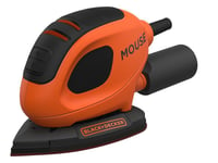 BLACK + DECKER 55W Mouse Sander + 6 Sanding Sheets