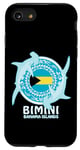 Coque pour iPhone SE (2020) / 7 / 8 Requin Marteau Bimini Îles Bahamas Drapeau des Bahamas